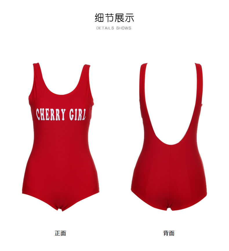 2019 mới Hàn Quốc ins thể thao áo tắm tam giác gợi cảm Xiêm backless bãi biển kỳ nghỉ cô gái áo tắm màu đỏ - Bộ đồ bơi One Piece đồ bơi 1 mảnh dáng váy