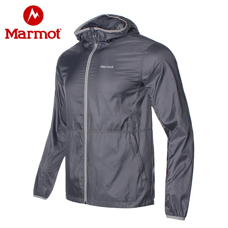 Marmot 土拨鼠 2020年夏季新款 TRAIL WIND HOODY 男式户外连帽皮肤衣 H31270 天猫优惠券折后￥299包邮（￥699-400）3色可选