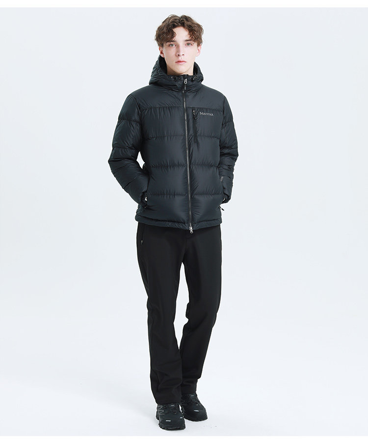 0点开始限30分钟 Marmot 土拨鼠 Guides 700蓬鹅绒 户外男式连帽羽绒服 V73067 双重优惠折后￥859包邮 多色可选