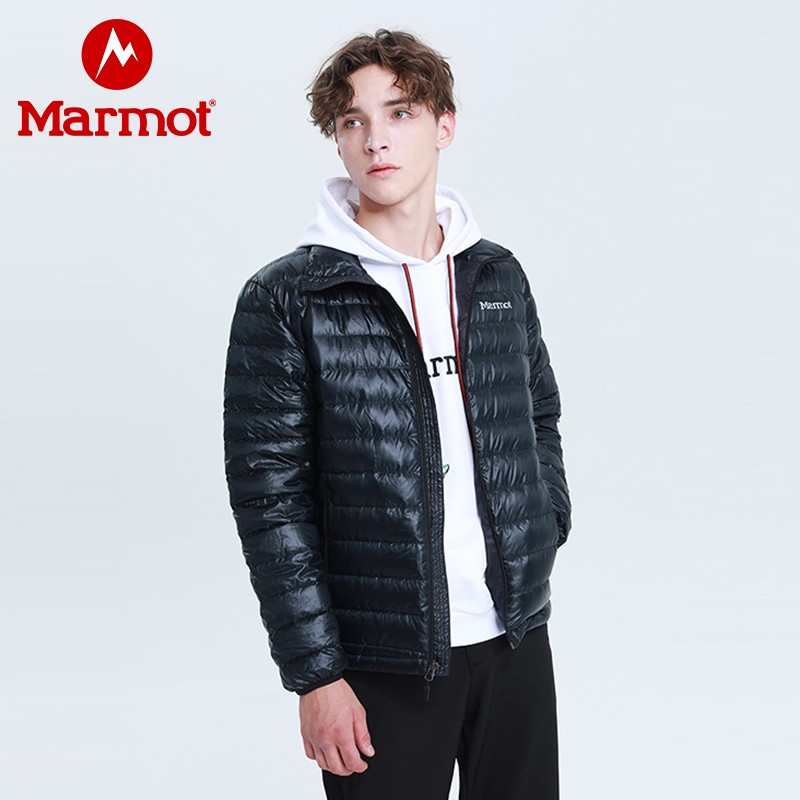 22点截止预售 Marmot 土拨鼠 highlander 700蓬 户外男式轻薄连帽羽绒服 V79400 ￥629包邮（需50元定金）