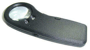 Brand New Original Dress Foreign Trade Handheld 30 Times with LED Lamp Jewelry Magnifier MG21012-A with banknote verification function