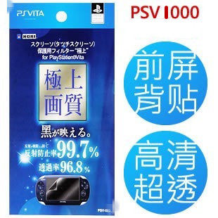 PSV1000 film film screen protective film high-definition picture-quality Anti-collision strip film front screen film back film