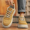 Men's Shoes, Autumn 2025 New Style, Versatile, High-End, Retro Genuine Leather Sneakers, Men's Height-Increasing Thick-Soled Casual Sports Trendy Shoes