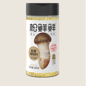 松鲜鲜松茸鲜可替盐鸡精调味100g