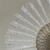 Древний костюм ханьфу воздержание белый полый веер фото кружевной веер фото реквизит для фотосессии Хэллоуин