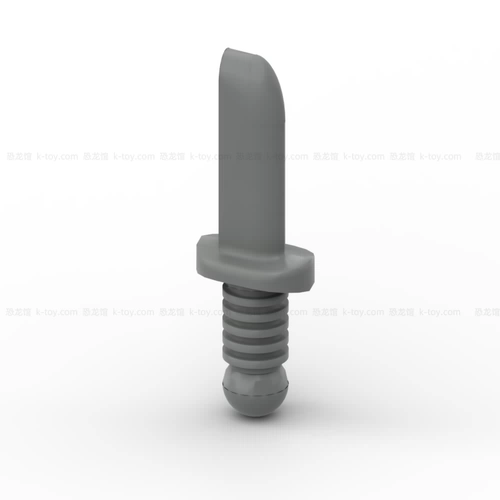 Lego Lego 44658 70749 People Wemon Sword Dagger Dark Grey 4542586