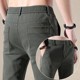 2024 Summer Thin Men's Casual Pants Loose Straight Slim Pants Stretch Korean Style Trendy Versatile Pants for Men