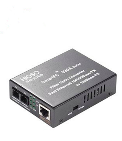 Haishuo 100M Adaptive Fast Ethernet Optical Transceiver FC830A-M2-SC