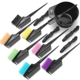 Мягкая крем-краска для стрижки волос, двусторонная палочка для смешивания