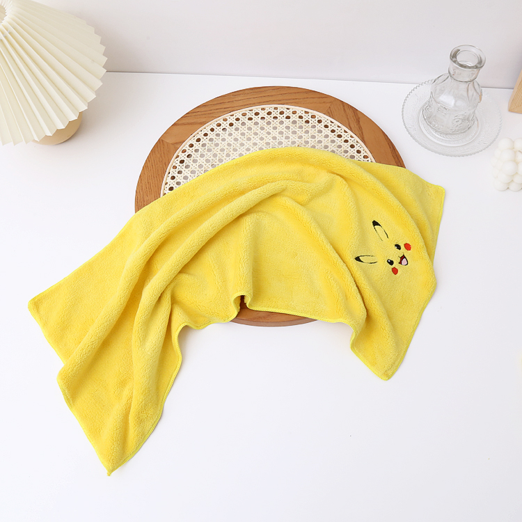 Cut Mark Small Leather Joint of Coral Suede Water Suction Not to Hair Speed Dry Towel Wash face towels