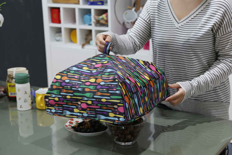 Meile home insulation dust cover large fresh-keeping insulation vegetable cover folding vegetable umbrella food cover