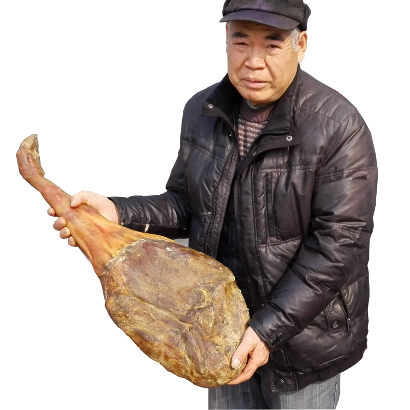 Jinhua factory ham whole leg hairy leg 9-13 catties hotel ham banquet ham natural fermented ham