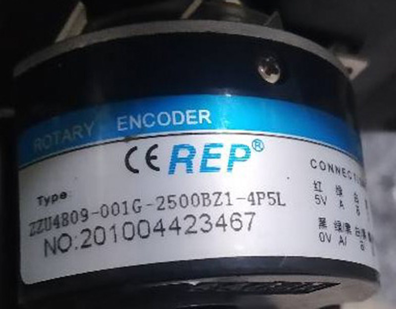 The Rip ZZU4809-001G-2500BZ1-4P5L servo motor encoder