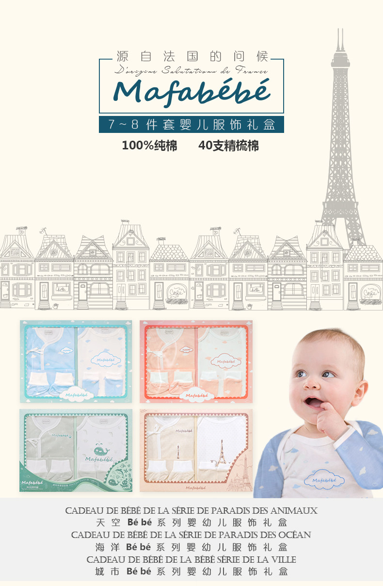 Coffret cadeau pour bébé MAFABEBE - Ref 1953142 Image 8