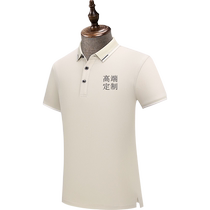 Summer corporate work clothes polo shirts custom short-sleeved cultural shirts work clothes lapel T-shirts custom embroidered logo