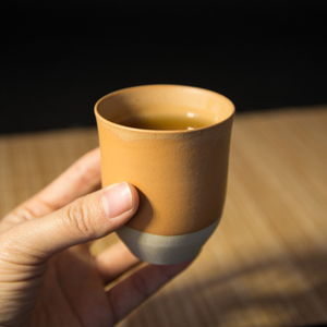 安氏磁州窑中式茶碗品茗杯复古杯单杯功夫茶主人杯家用陶瓷喝茶杯