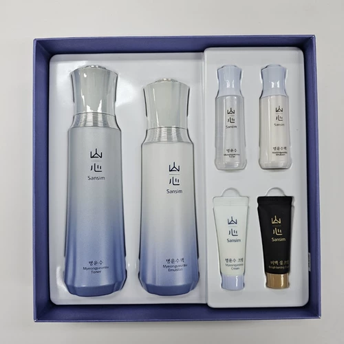 Косметический лосьон, увлажняющий осветляющий комплект, Южная Корея, 2 шт, против морщин