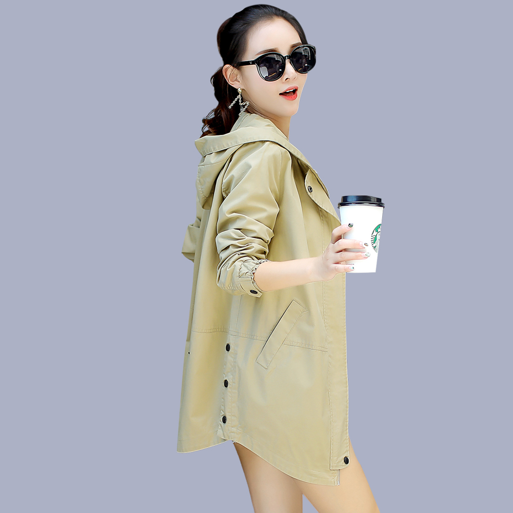 Trench pour femme en Coton - Ref 3228031 Image 4