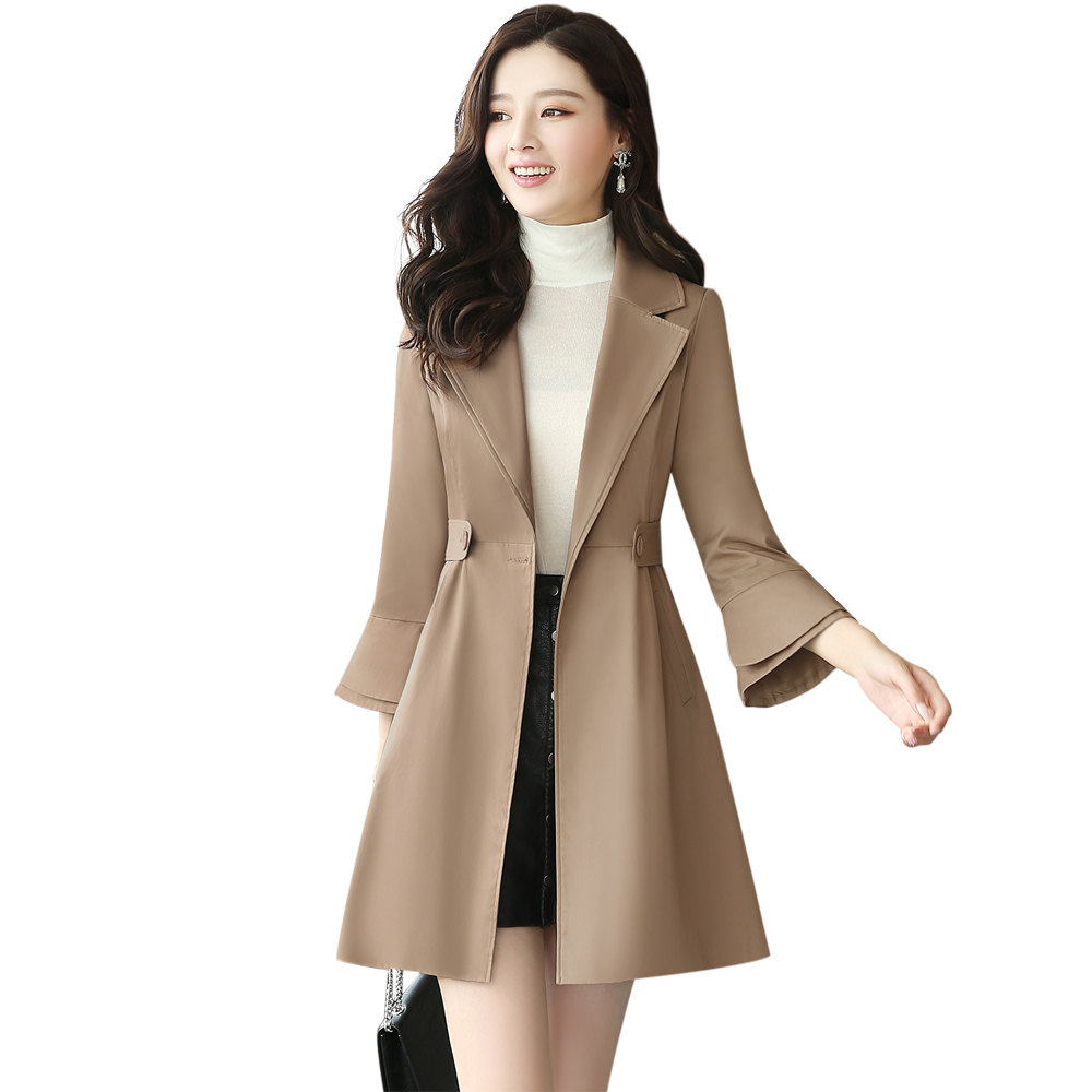 Trench pour femme en Coton - Ref 3226226 Image 5