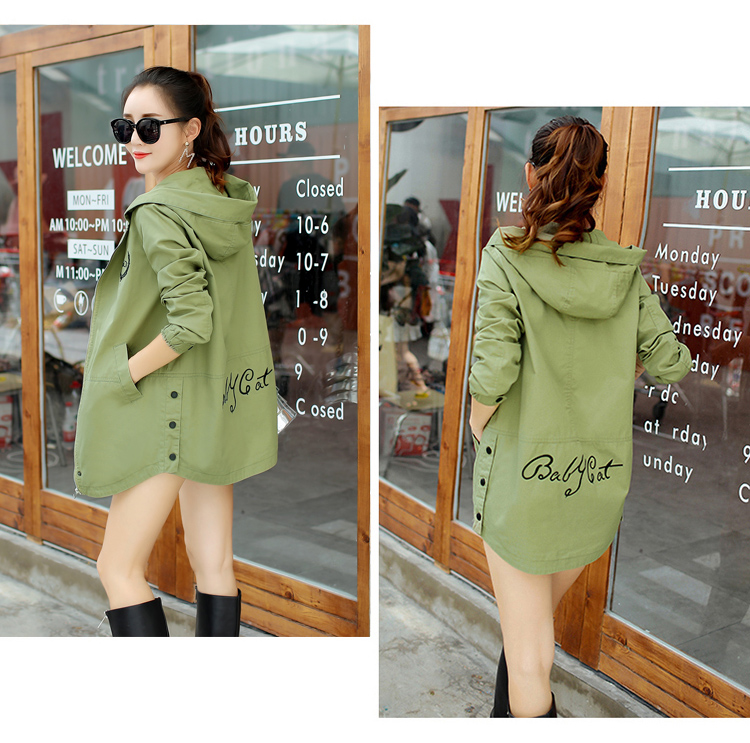 Trench pour femme en Coton - Ref 3228031 Image 20