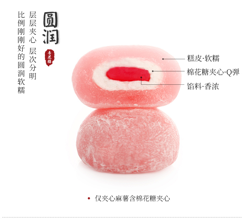 XINHUALOU Yoghurt Mochi 92g