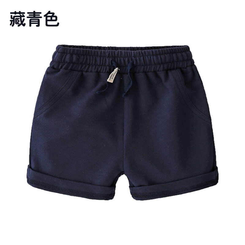 Navybaby motion shorts   2021 summer wear new pattern Boy Children's wear children Tether trousers kz-c171