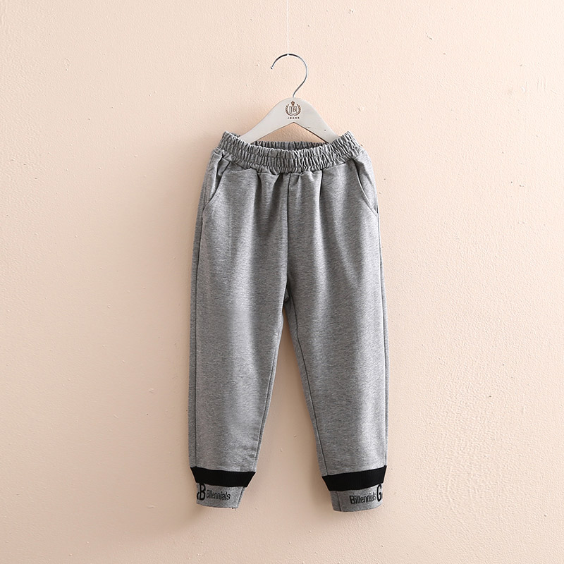 Bé Alphabet sweatpants 2020 mùa thu váy cô gái mới childrens quần dài kz-c982.