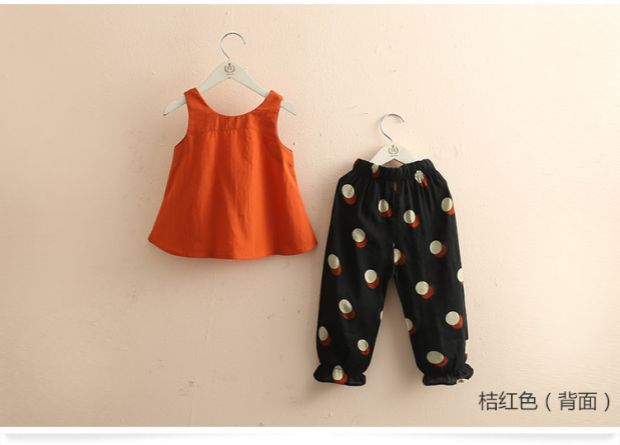 Bộ đồ bé gái mùa hè 2019 cho bé gái mới mặc quần áo trẻ em không tay vest tz-4385 - Phù hợp với trẻ em đồ sơ sinh cho bé