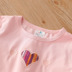 Baby Love Long Sleeve T-Shirt 2020 mùa thu ăn mặc cô gái mới cho trẻ em Vòng cổ dưới tx-a151. 