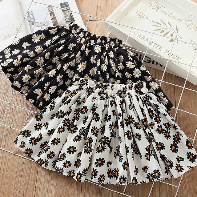 Baby flower skirt 2022 summer new girl children's clothing children's skirt qz-5868