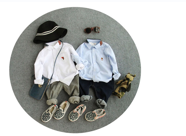 Chemise garcon à manche longue - Ref 2074860 Image 73