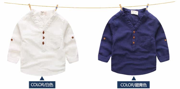 Chemise garcon à manche longue - Ref 2074693 Image 68