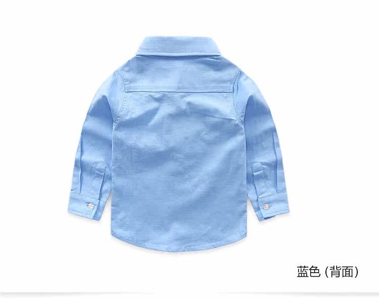 Chemise garcon à manche longue - Ref 2074395 Image 72