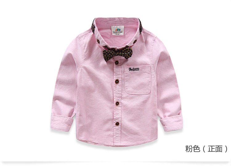 Chemise garcon à manche longue - Ref 2081925 Image 71