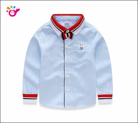 Chemise garcon à manche longue - Ref 2081937 Image 55