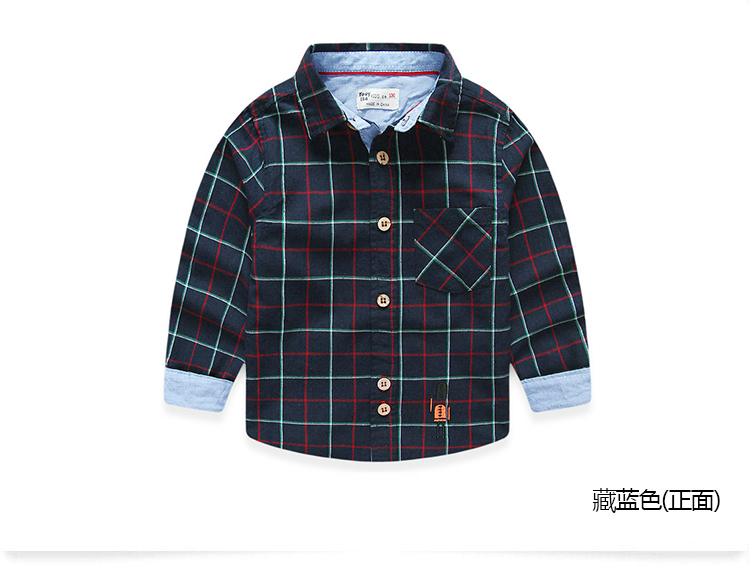 Chemise garcon à manche longue - Ref 2074358 Image 72