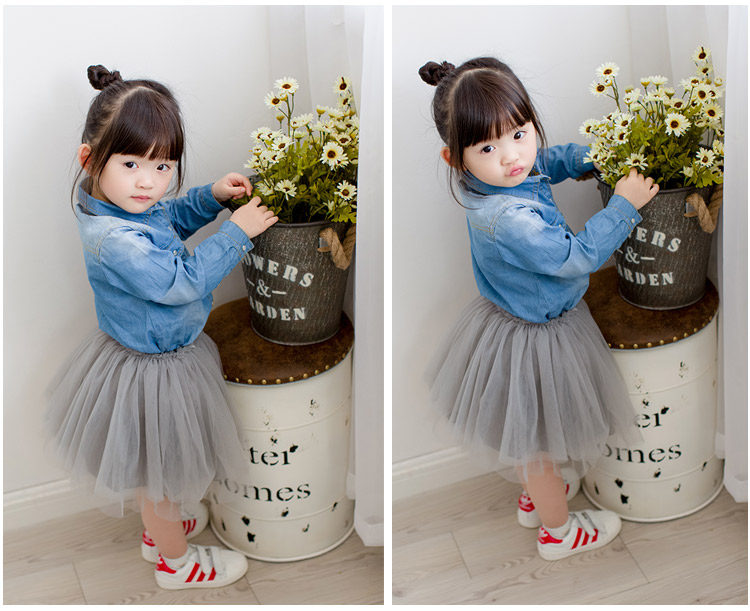 Chemise fille à manche longue - Ref 2088503 Image 69