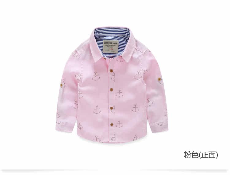 Chemise garcon à manche longue - Ref 2081894 Image 72