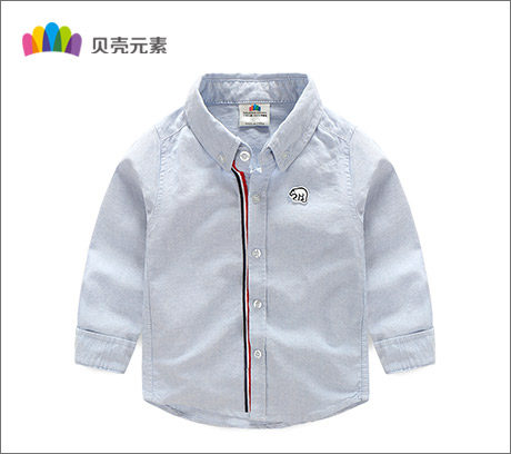 Chemise garcon à manche longue - Ref 2081929 Image 56