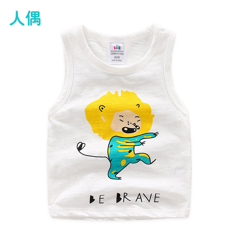 Bé cartoon vest 2020 mùa hè Hàn Quốc phiên bản của tay đầu tx-9497 cho trẻ em các chàng trai mới.