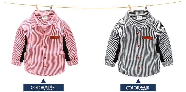 Chemise garcon à manche longue - Ref 2081899 Image 68