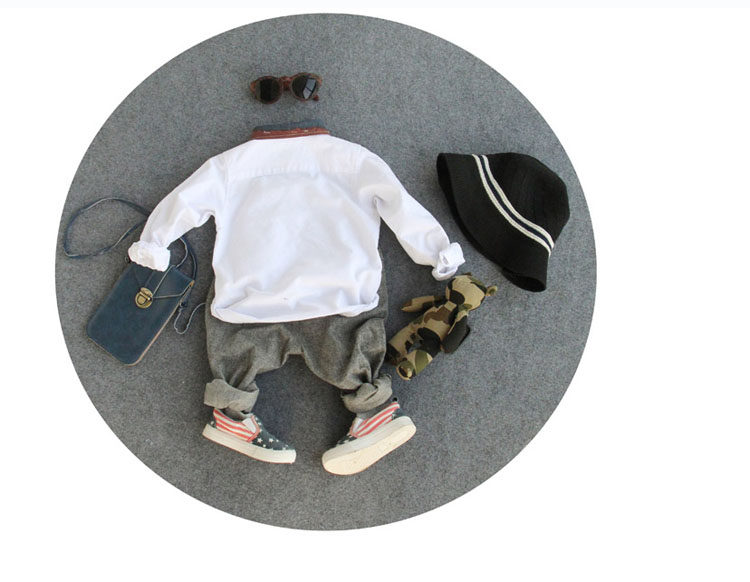 Chemise garcon à manche longue - Ref 2074860 Image 87