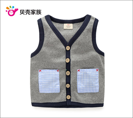 Gilet enfant en Toile de coton - Ref 2068878 Image 56