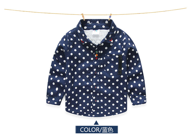 Chemise garcon à manche longue - Ref 2081974 Image 65