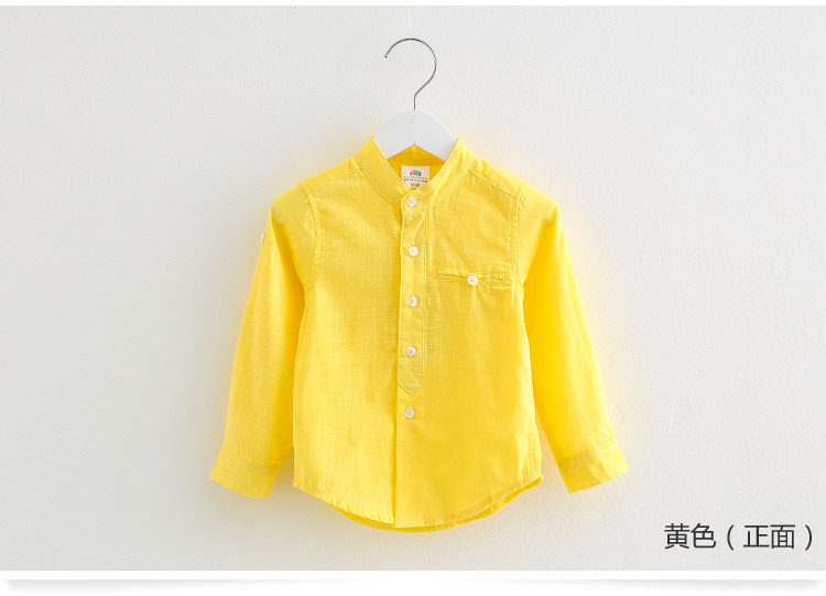 Chemise garcon à manche longue - Ref 2073091 Image 74