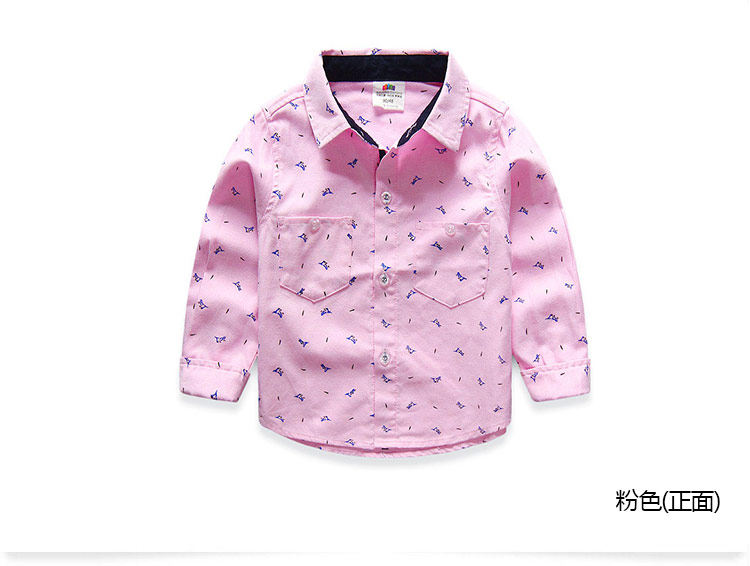 Chemise garcon à manche longue - Ref 2081920 Image 71