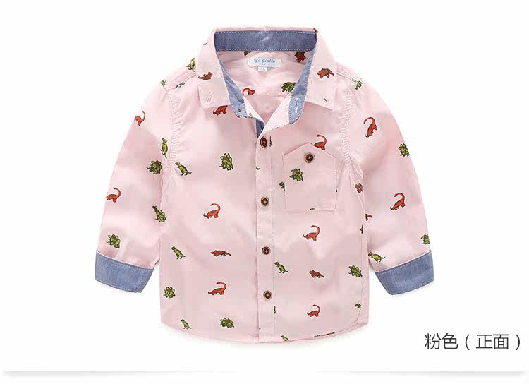 Chemise garcon à manche longue - Ref 2081942 Image 73