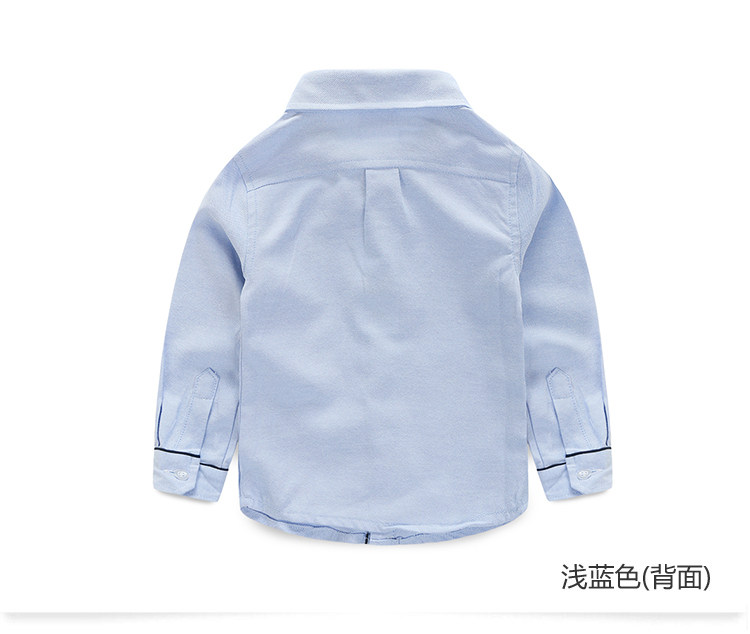 Chemise garcon à manche longue - Ref 2078463 Image 70