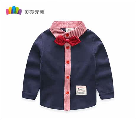 Chemise garcon à manche longue - Ref 2081930 Image 55