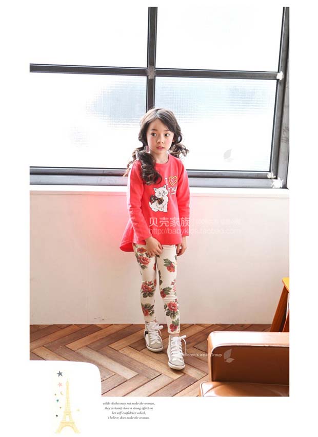 Pantalon fille en Toile de coton - Ref 2062090 Image 69